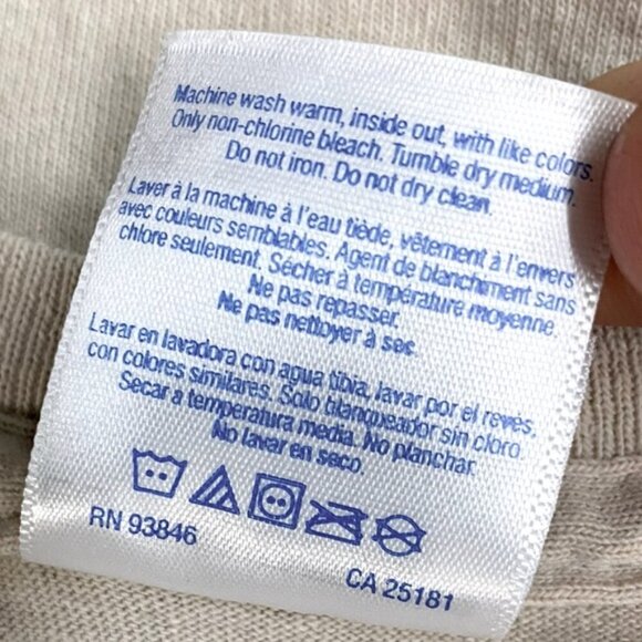 Vintage Gildan Beige Cotton Embroidered Fort Myers Florida T Shirt XL - Picture 6 of 14